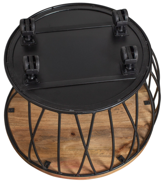 Couchtisch Talsano Mango natur 57x40 cm ...